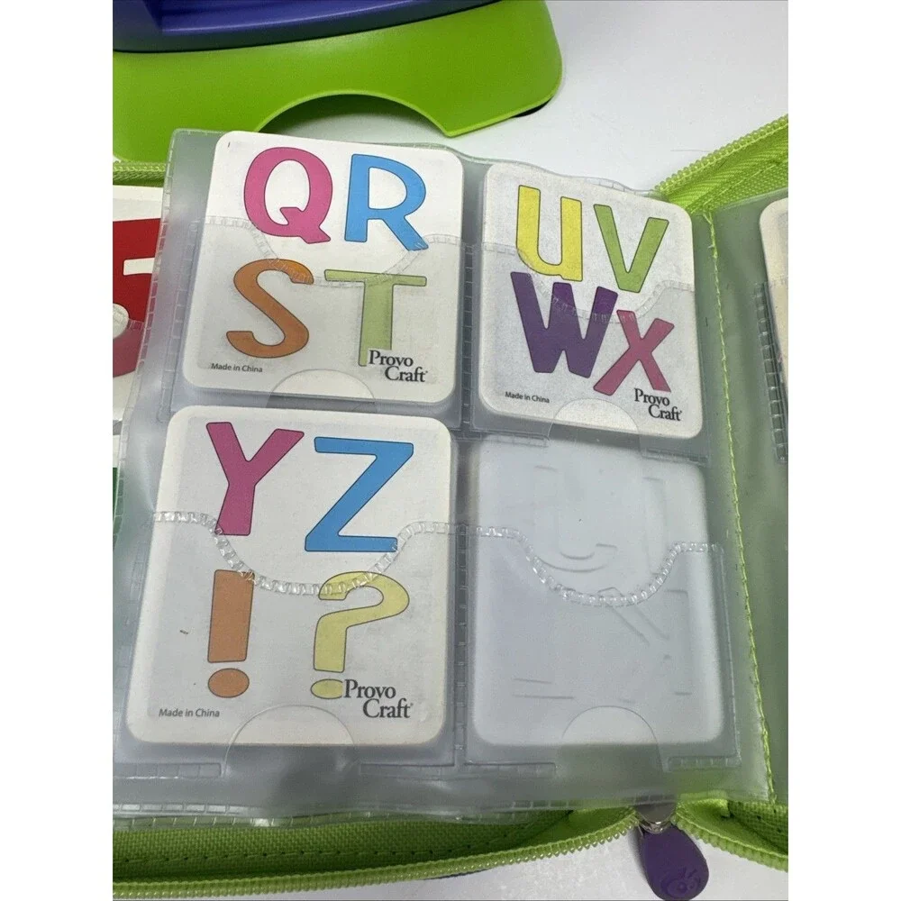 Sizzix full alphabet